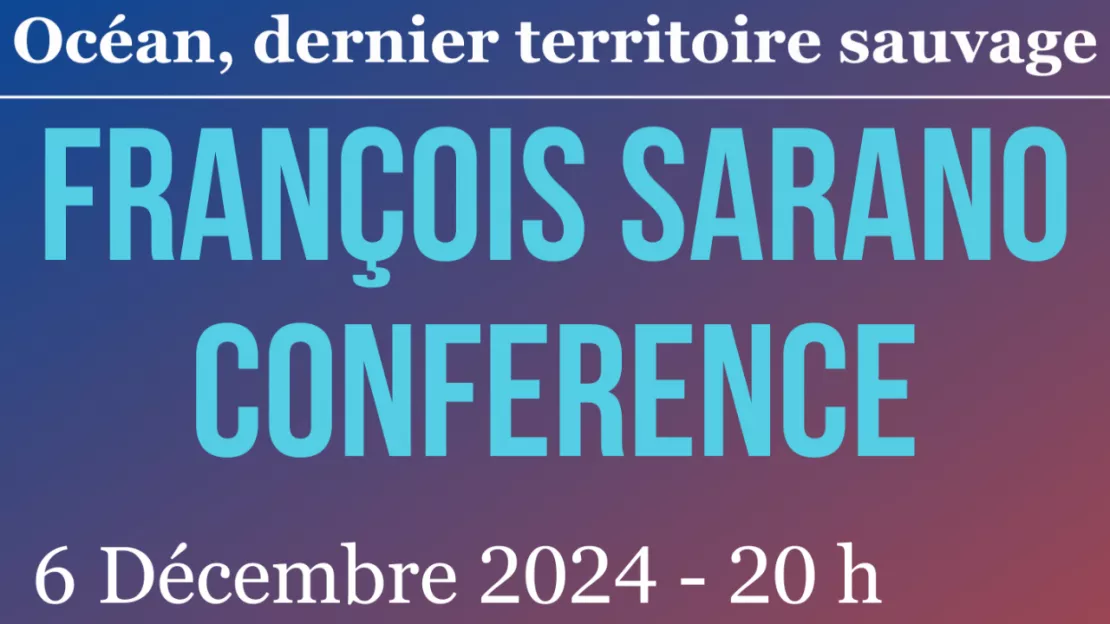 Océan, dernier territoire sauvage. Conférence débat avec François Sarano