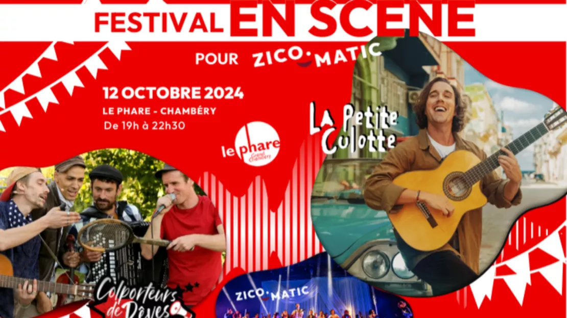 Festival " en scène " pour Zicomatic