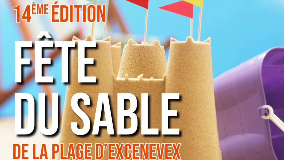 La Fête du sable revient sur la plage d’Excenevex le samedi 27 juillet 2024 !