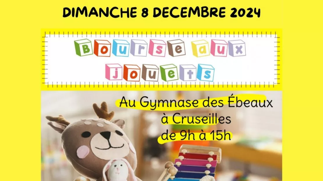 BOURSE AUX JOUETS DE CRUSEILLES