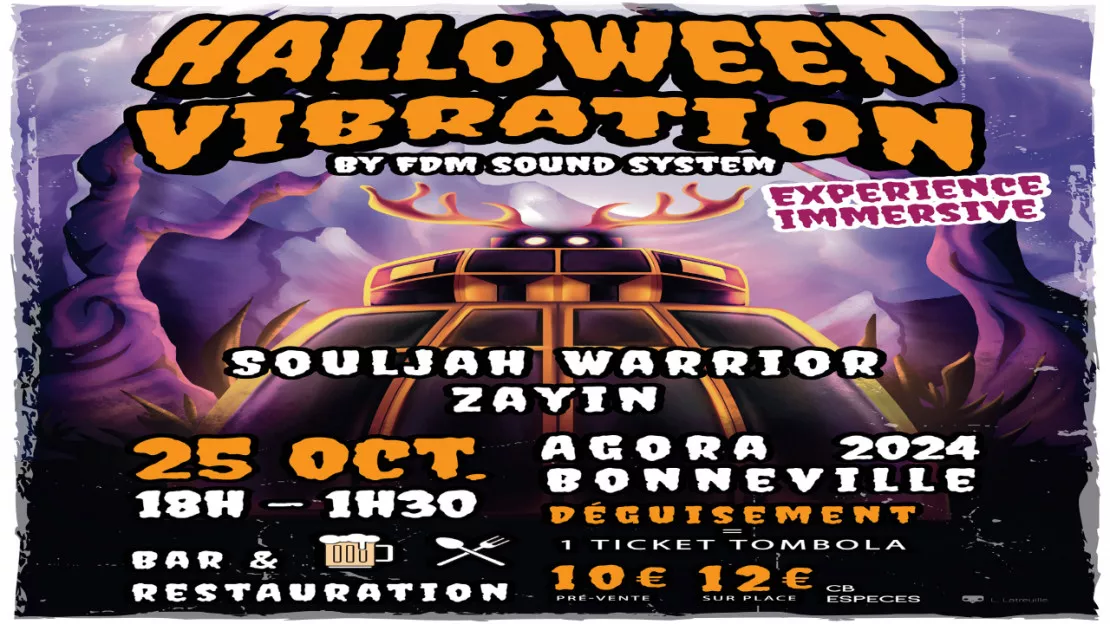 FDM SOUNDSYSTEM FETE HALLOWEEN POUR SA 4eme EDITION