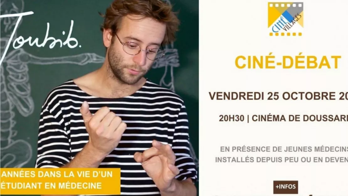 Toubib, ciné-débat à Doussard, le 25 octobre 2024 à 20h30