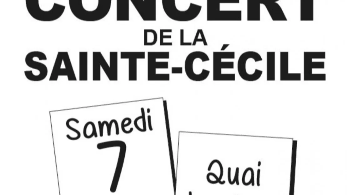 Concert de la Sainte Cécile de l'Orchestre d'Harmonie de Rumilly