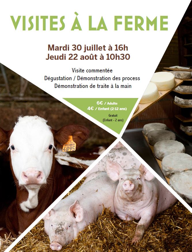 Visites à La Ferme Agenda 