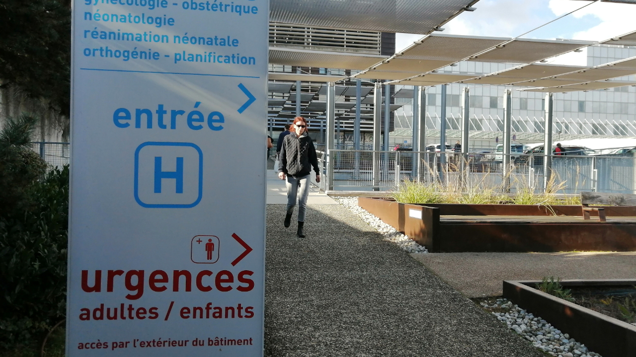 The black and white plan at the Chambéry hospital started yesterday.