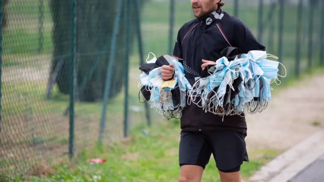 152 Kg de déchets ramassés à Chambéry