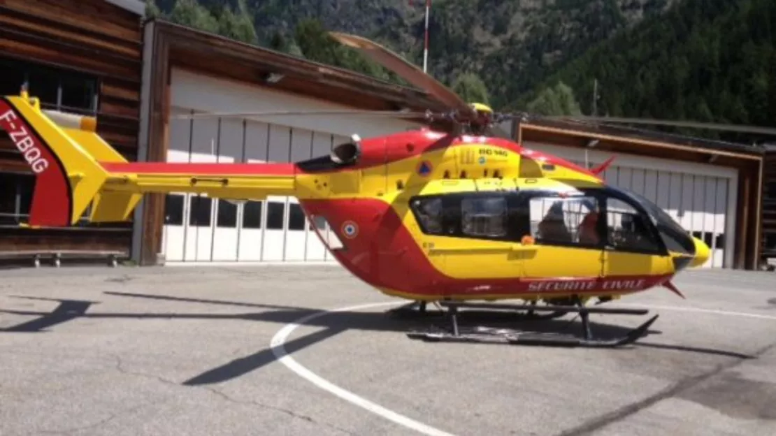 2 personnes blessées à ski hier suite à des chutes