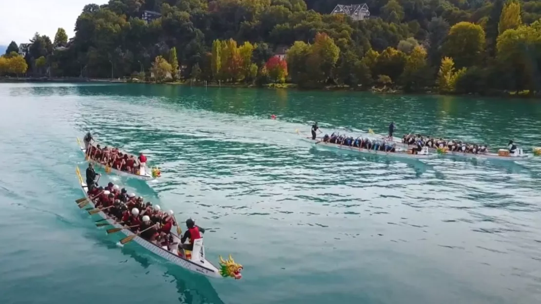 Annecy vibre au rythme du Dragon Boat ce week-end !