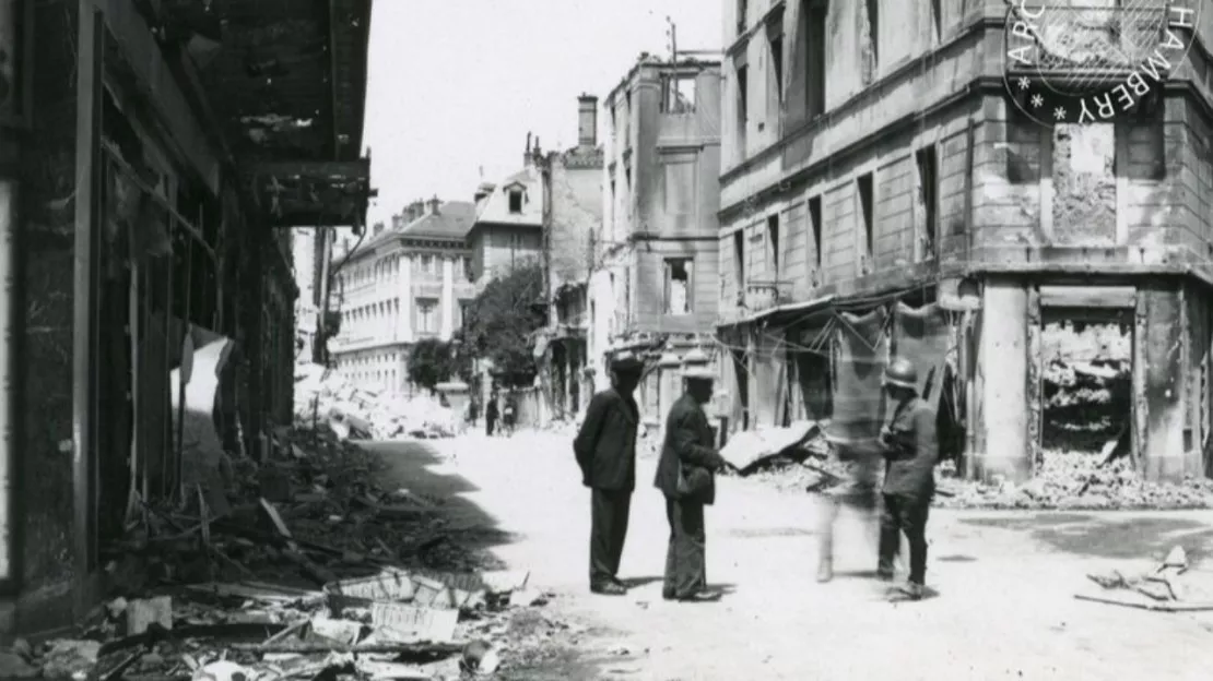 Chambéry: 80ème anniversaire du bombardement
