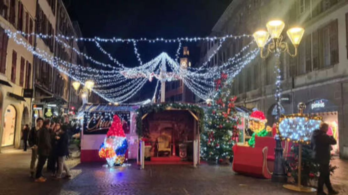 Chambéry lance ses festivités de Noël ce vendredi