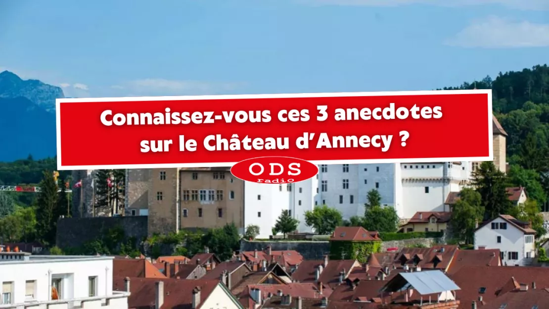 Connaissez-vous ces 3 anecdotes sur le Château d’Annecy ?