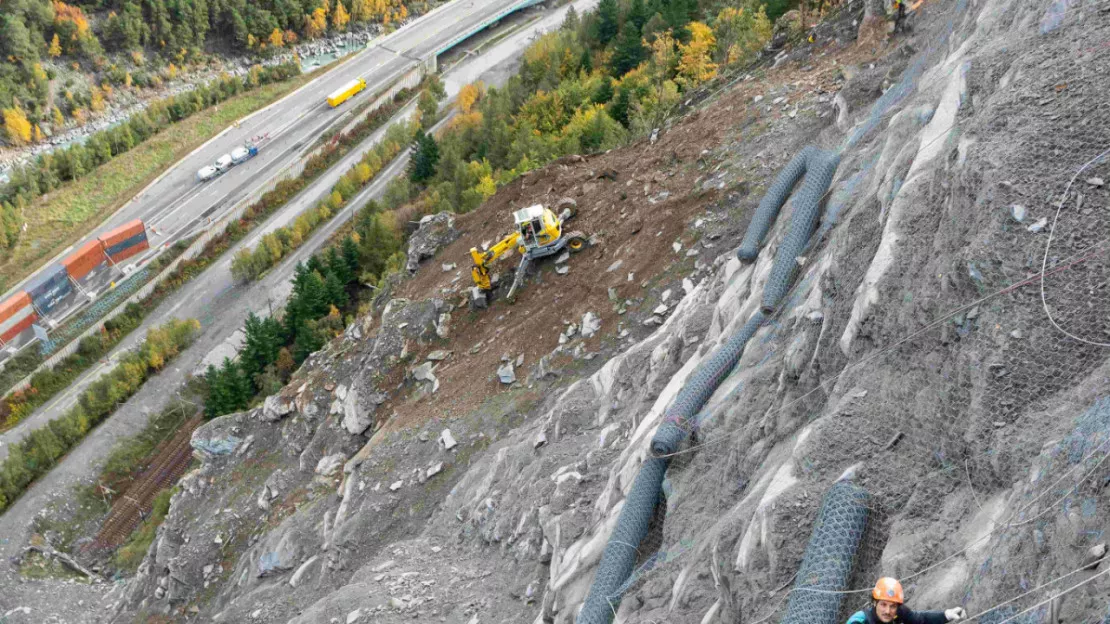 Eboulement en Maurienne: pas de réouverture de la voie ferrée entre la France et l'Italie avant mars 2025