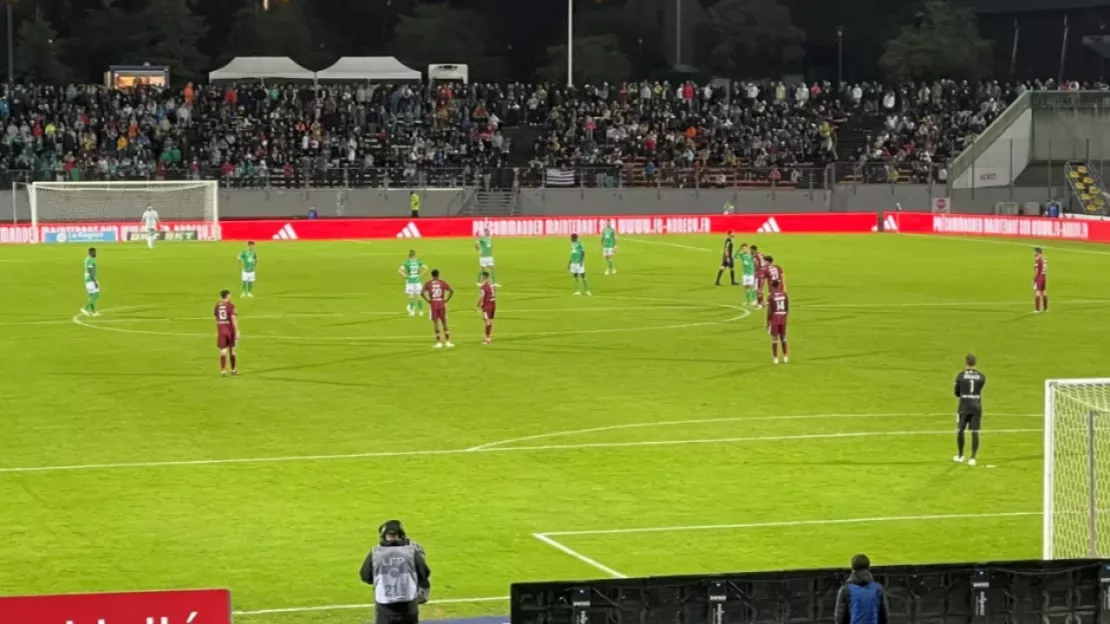 Football: Un bon match nul du FC Annecy ce lundi soir