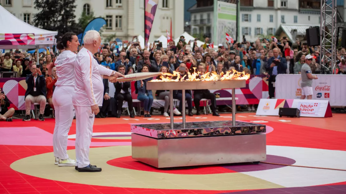 Haute-Savoie: la flamme olympique de passage ce dimanche