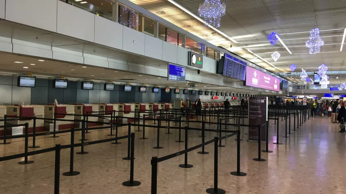 L'aéroport de Genève a retrouvé des couleurs