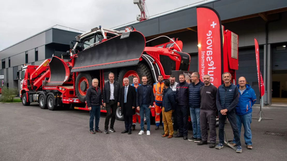 La Haute-Savoie se dote d'un camion XXL