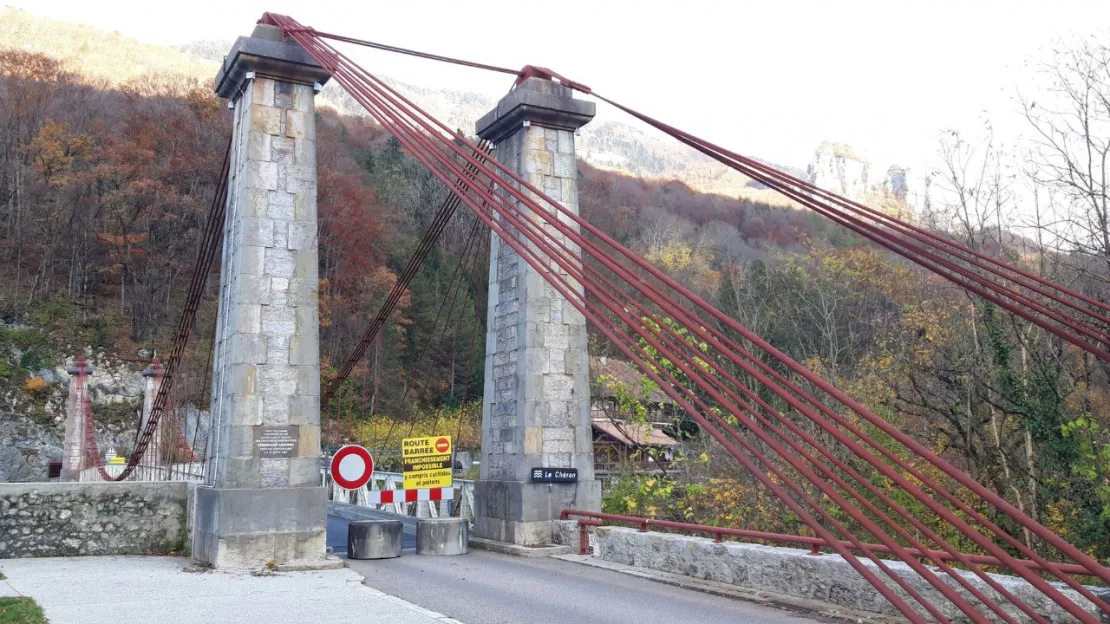 La réparation du Pont de l’Abime à Cusy se précise