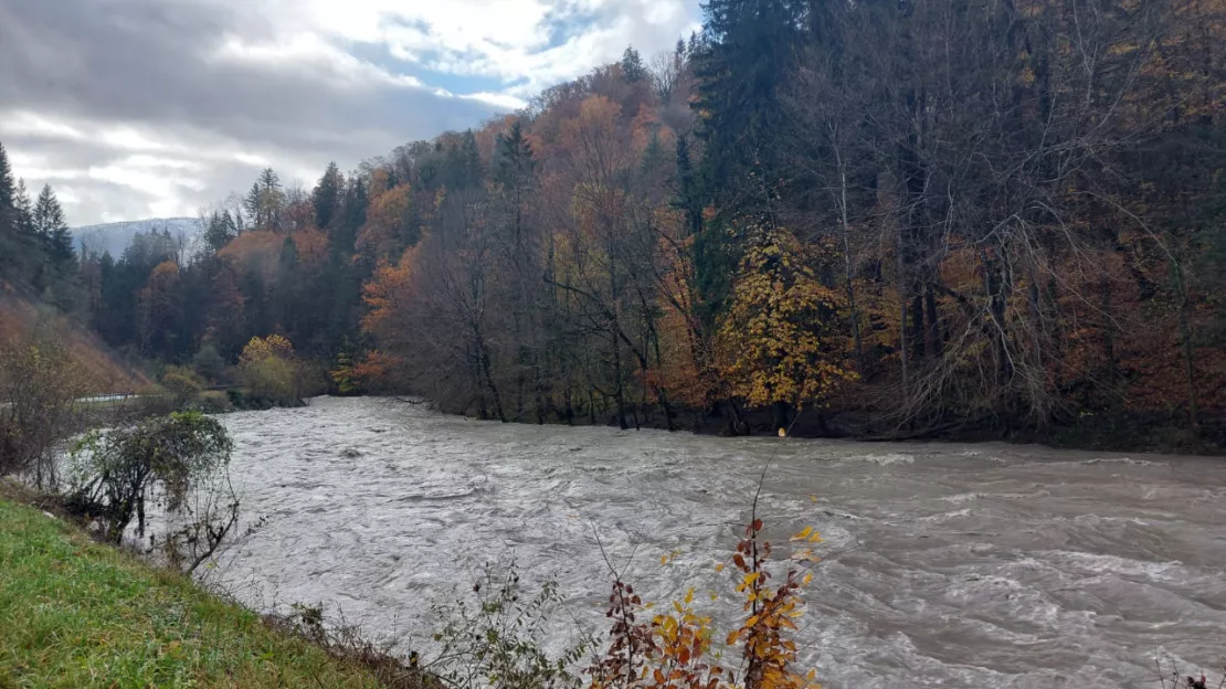 La Savoie placée à son tour en vigilance orange pluie-inondation