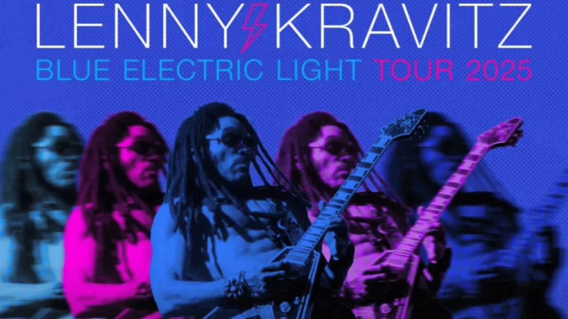 Lenny Kravitz annonce une tournée avec plusieurs dates en France !