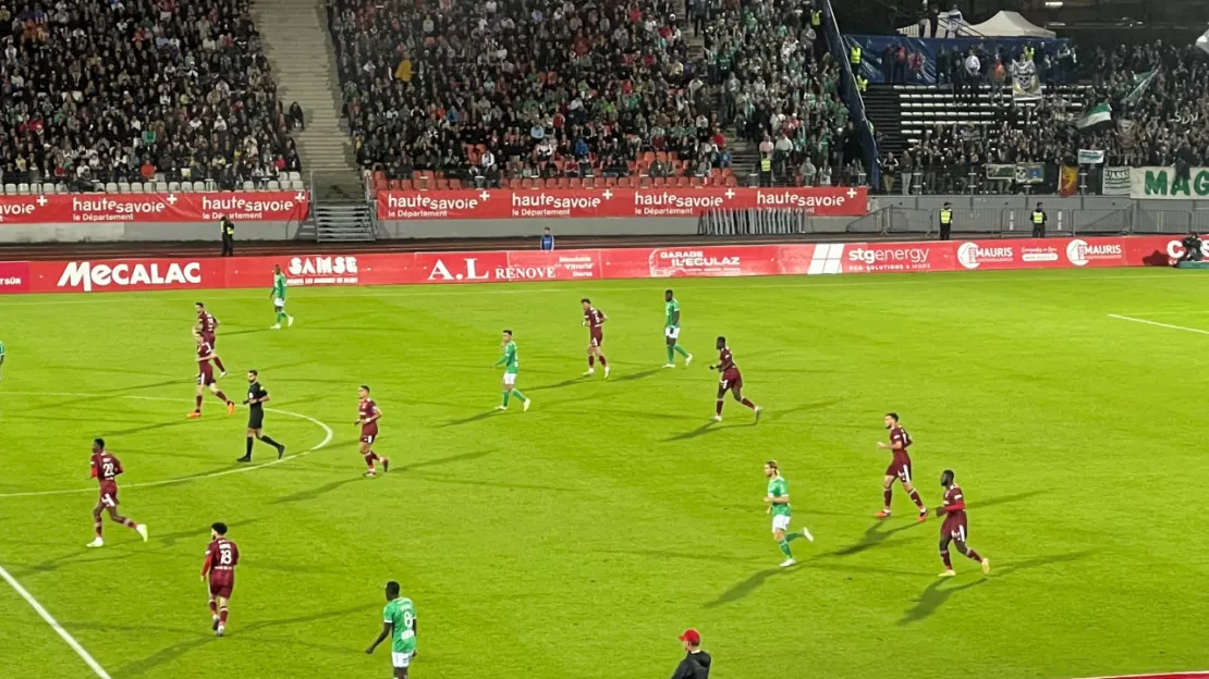 Match nul du FC Annecy en Foot, défaite de Chambéry en Hand