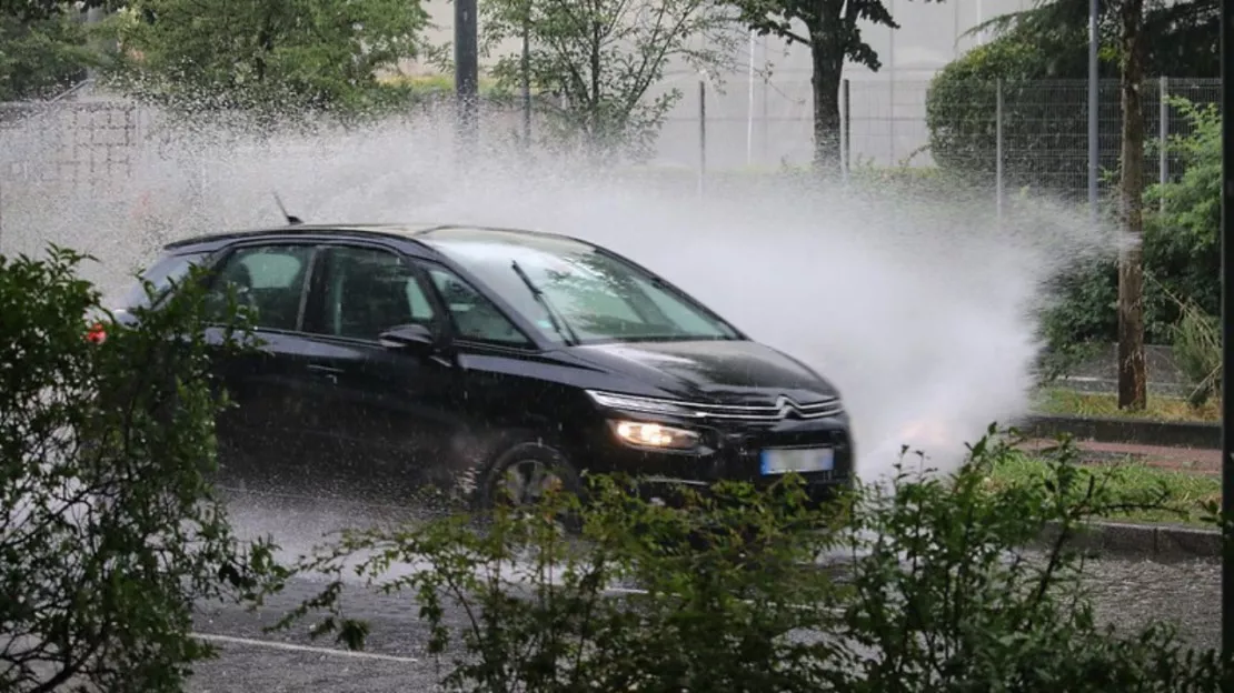 Des inondations en pays de Savoie, notamment à Annecy