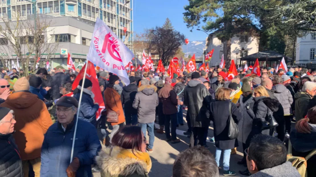 Rassemblement des retraités dans nos 2 Savoie ce mardi