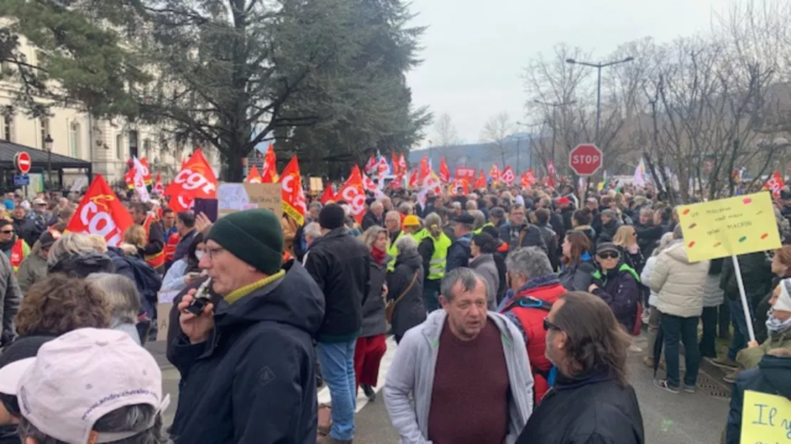 Retraites: Un nouveau rassemblement samedi à Annecy