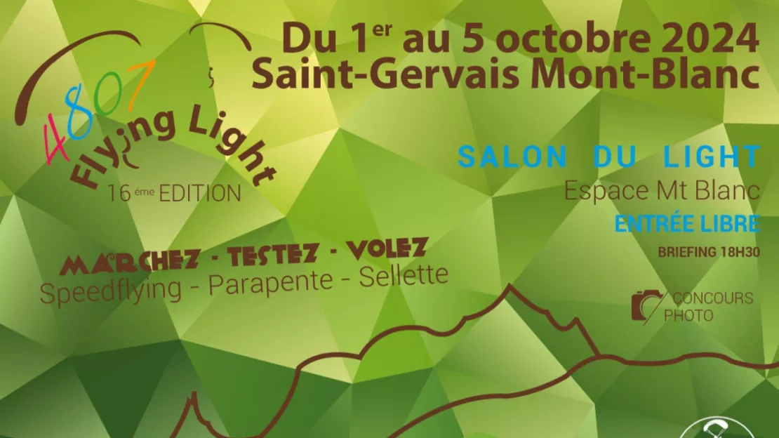 Saint-Gervais: le "4807 Flying light" a lieu cette semaine