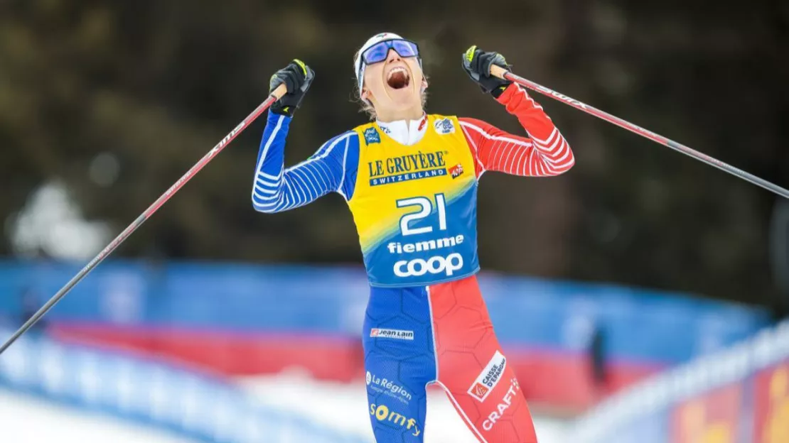 Ski de fond: 1ère victoire d'une française en coupe du monde