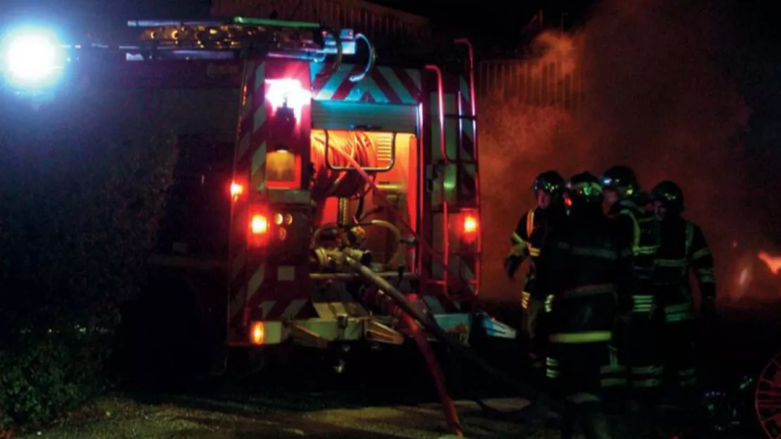 Tarentaise : un important incendie à Montvalezan