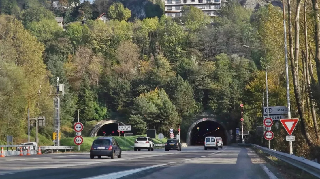 Un important accident sur la VRU de Chambéry ce mardi