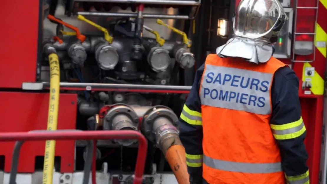 Un incendie sur l'usine de tri Excoffier de Chêne-en-Semine